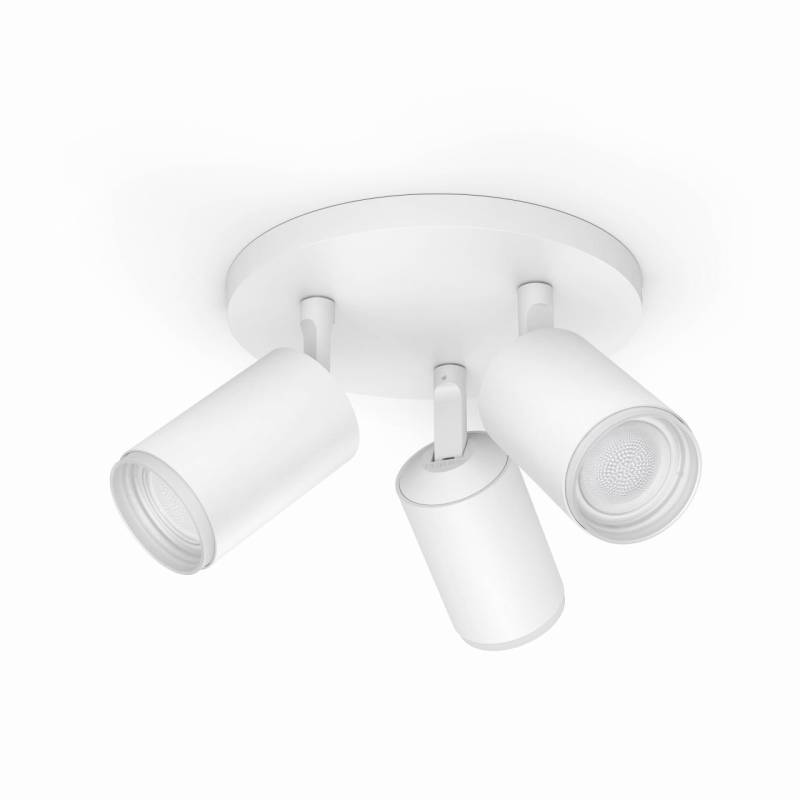 Philips Hue 3er LED Spot White & Color Ambiance Fugato weiß RGBW Smart Home von Philips Hue
