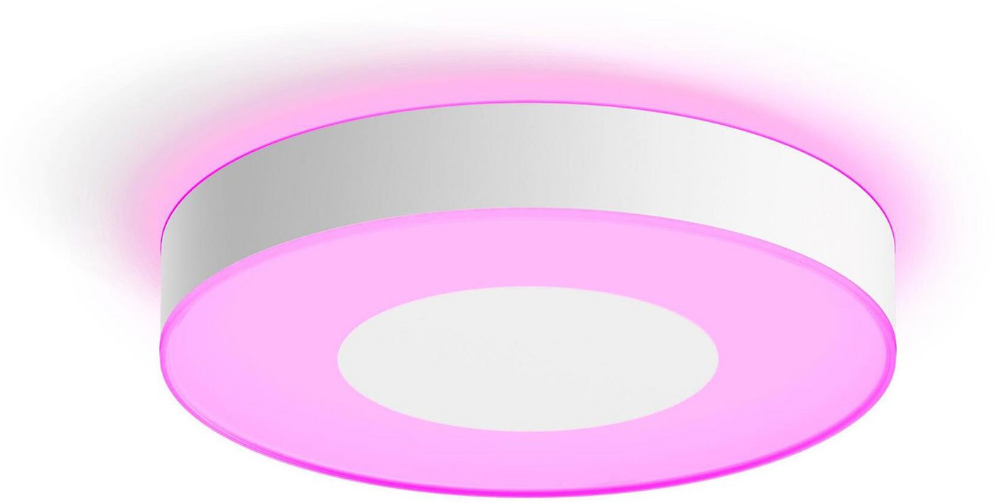 Philips Hue Deckenleuchte White & Color Ambiance Infuse Deckenleuchte L 4500lm + Dimmschalter, mehrere Helligkeitsstufen, LED fest integriert, Farbwechsler Philips Hue Deckenleuchte White & Color Ambiance Infuse Deckenleuchte L 4500lm + Dimmschalter, mehrere Helligkeitsstufen, LED fest integriert, Farbwechsler von Philips Hue