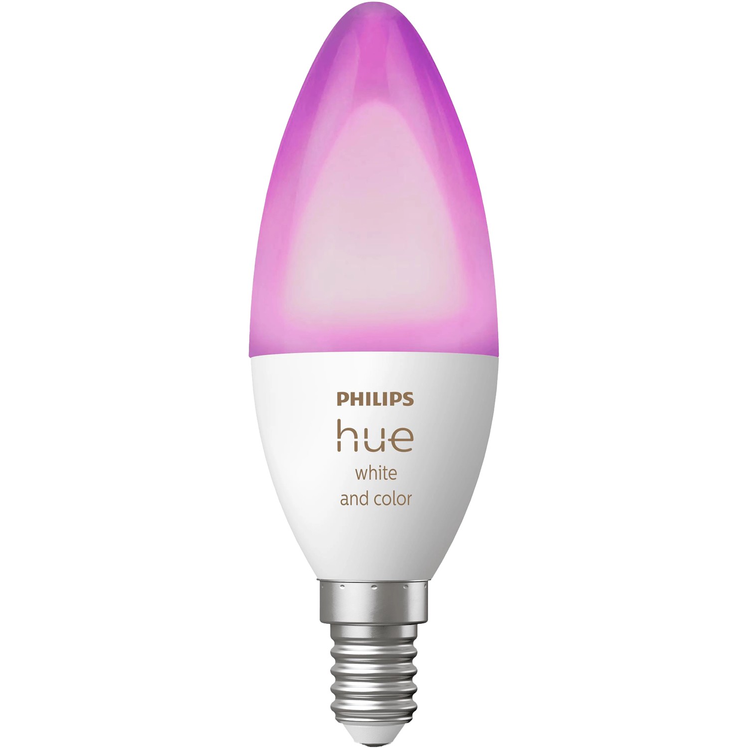 Philips Hue LED-Leuchtmittel E14 White & Color Ambiance Kerze 470 lm 1er Pack von Philips Hue