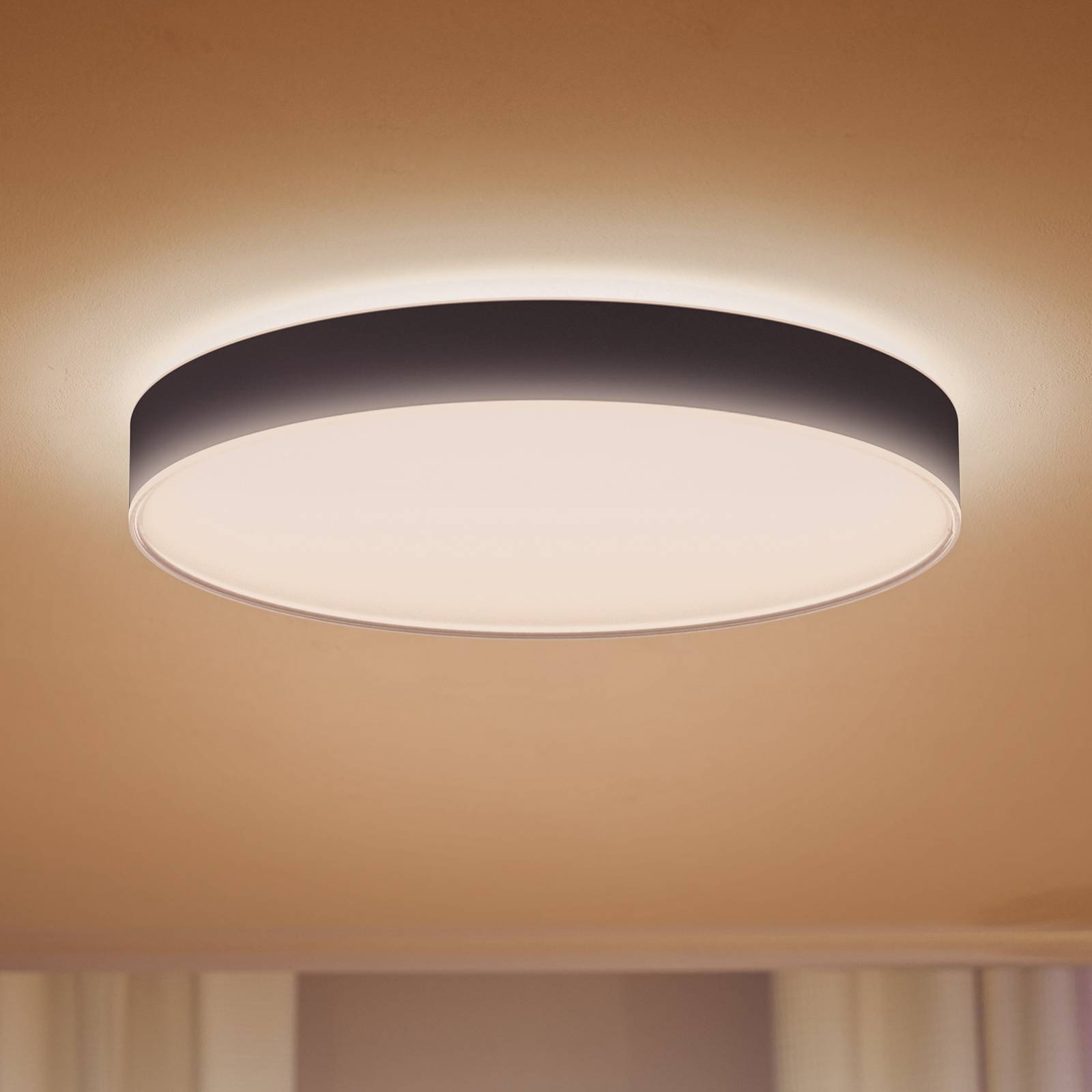 Philips Hue Enrave LED-Deckenlampe 55,1cm schwarz von Philips Hue