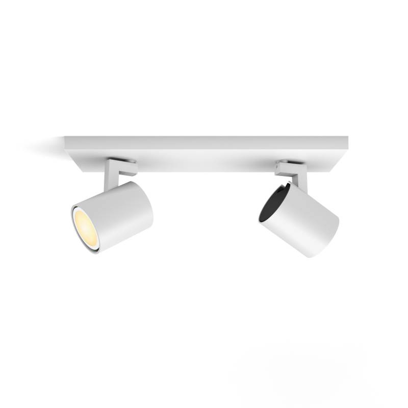 Philips Hue LED Deckenleuchte 2er Spot Runner 14 x 36,5 cm weiß von Philips Hue