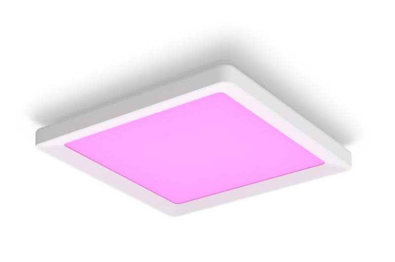 Philips Hue LED Deckenleuchte Tento eckig weiß 43 x 3 cm RGB von Philips Hue