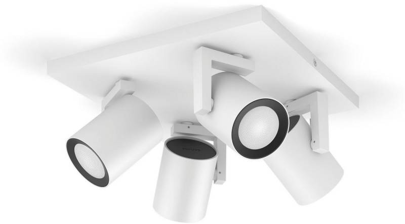 Philips Hue LED Deckenspot White & Color Ambiance Argenta Spot 4-flammig 4 x 4.2W, LED wechselbar, Farbwechsler von Philips Hue
