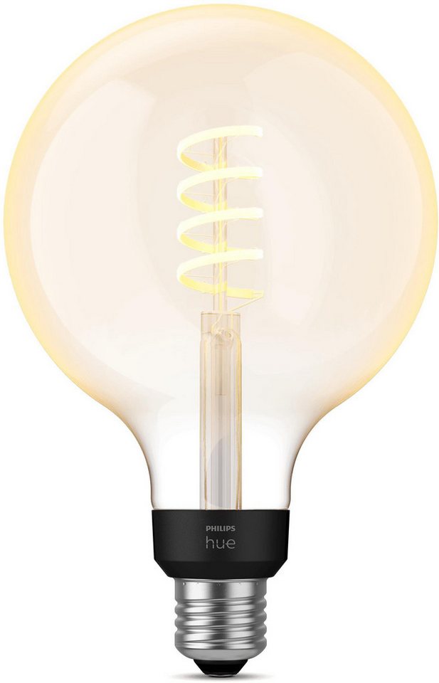 Philips Hue LED-Filament White Ambiance Giant Globe G125 550lm, E27, 1 St., Farbwechsler von Philips Hue