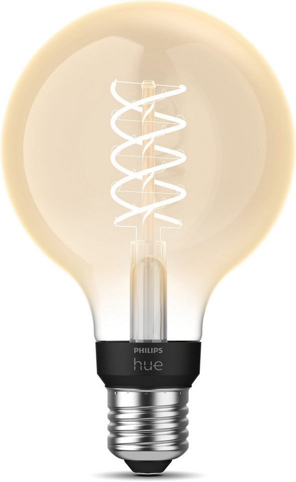 Philips Hue LED-Filament White Globe G93 550lm, E27, 1 St., Warmweiß von Philips Hue