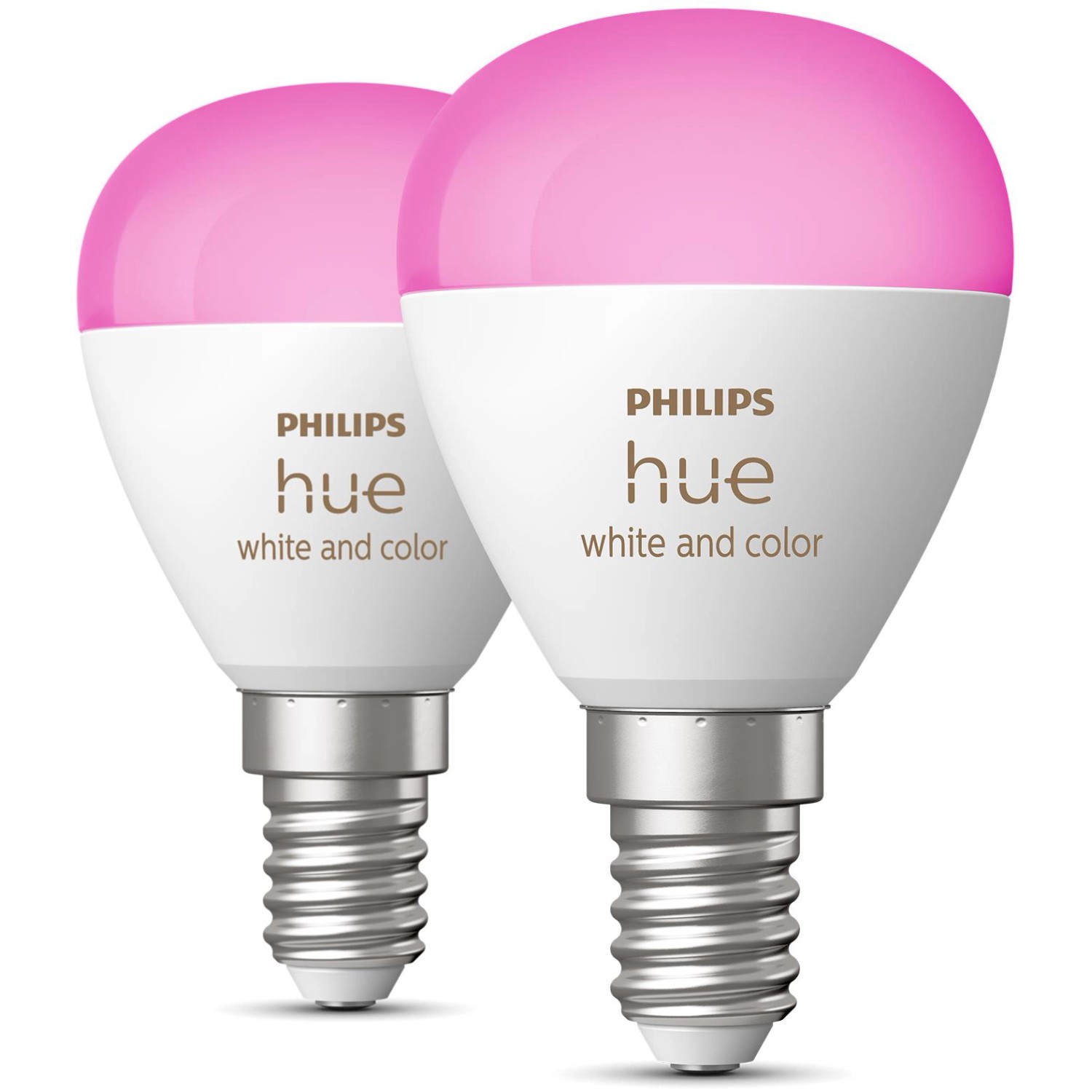Philips Hue LED-Leuchtmittel E14 White & Color Ambi. Luster Tropfenform 2er-Pack Philips Hue LED-Leuchtmittel E14 White & Color Ambi. Luster Tropfenform 2er-Pack von Philips Hue