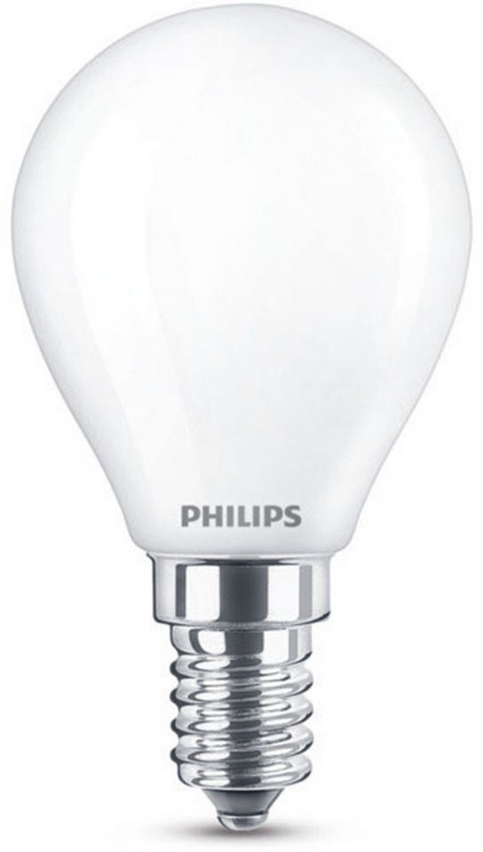 Philips Hue LED-Leuchtmittel LED classic Lampe 40W E14 Tropfen warmweiß 470lm matt 2er Pack, E14 Philips Hue LED-Leuchtmittel LED classic Lampe 40W E14 Tropfen warmweiß 470lm matt 2er Pack, E14 von Philips Hue
