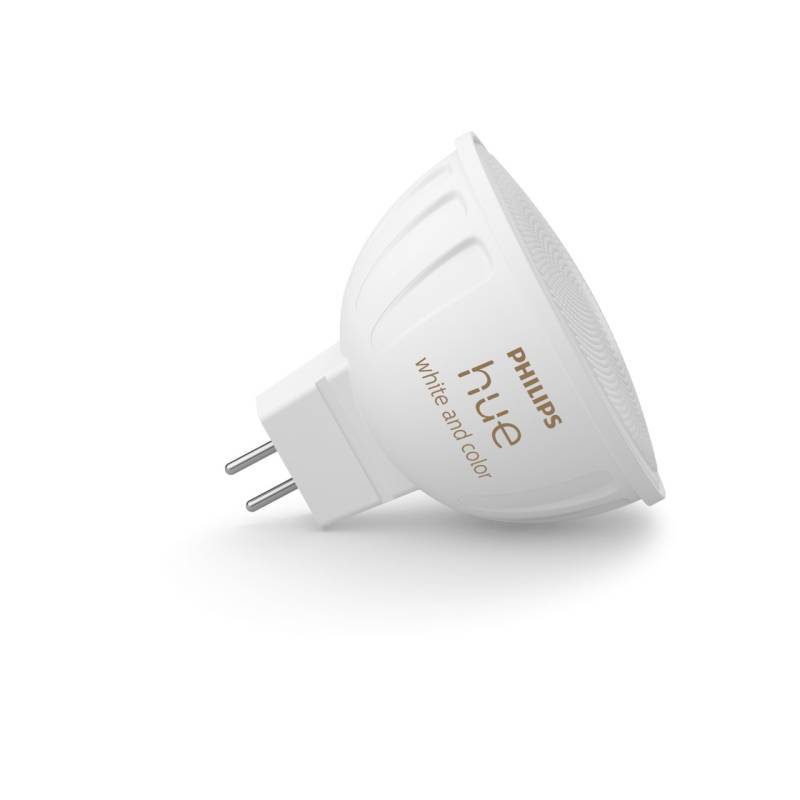 Philips Hue LED-Leuchtmittel Spot GU5.3 MR16 6,3W warmweiß bis kaltweiß smart RGBW von Philips Hue
