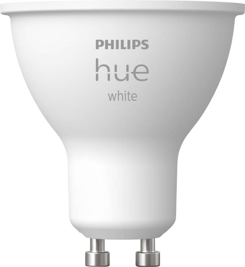 Philips Hue LED Leuchtmittel White GU10 warmweiß Reflektor 5,2 W warmweiß von Philips Hue