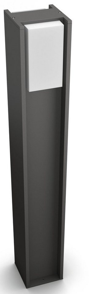 Philips Hue LED Sockelleuchte Turaco, Dimmfunktion, Farbsteuerung, Farbwechsel, Nachtlichtfunktion, Smart Home, Timerfunktion, mehrere Helligkeitsstufen, LED wechselbar, Kaltweiß, Neutralweiß, Tageslichtweiß, Warmweiß, LED Außenleuchte - smartes LED-Lichtsystem mit App-Steuerung von Philips Hue