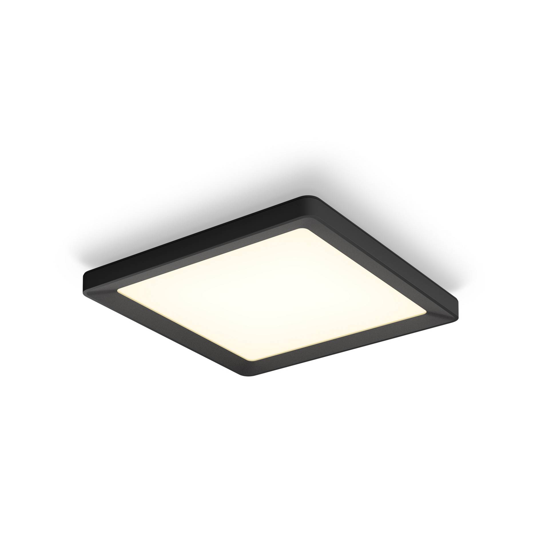 Philips Hue Panelleuchte 'Hue Tento W SQ S' schwarz Ø 29,5 cm Philips Hue Panelleuchte 'Hue Tento W SQ S' schwarz Ø 29,5 cm von Philips Hue