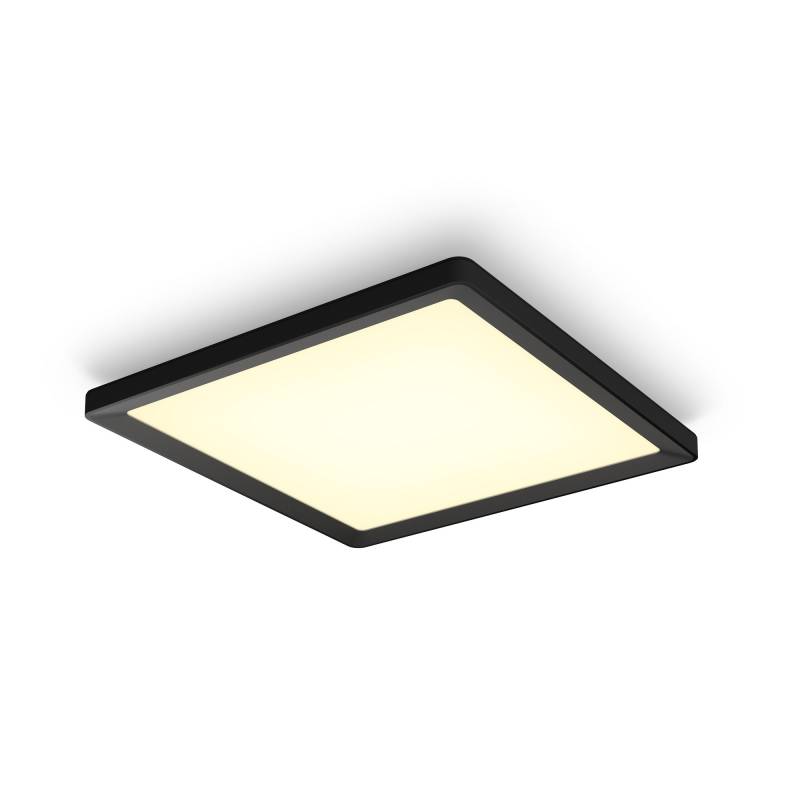 Philips Hue Panelleuchte 'Hue Tento' schwarz 39,5 x 39,5 x 3,7 cm von Philips Hue