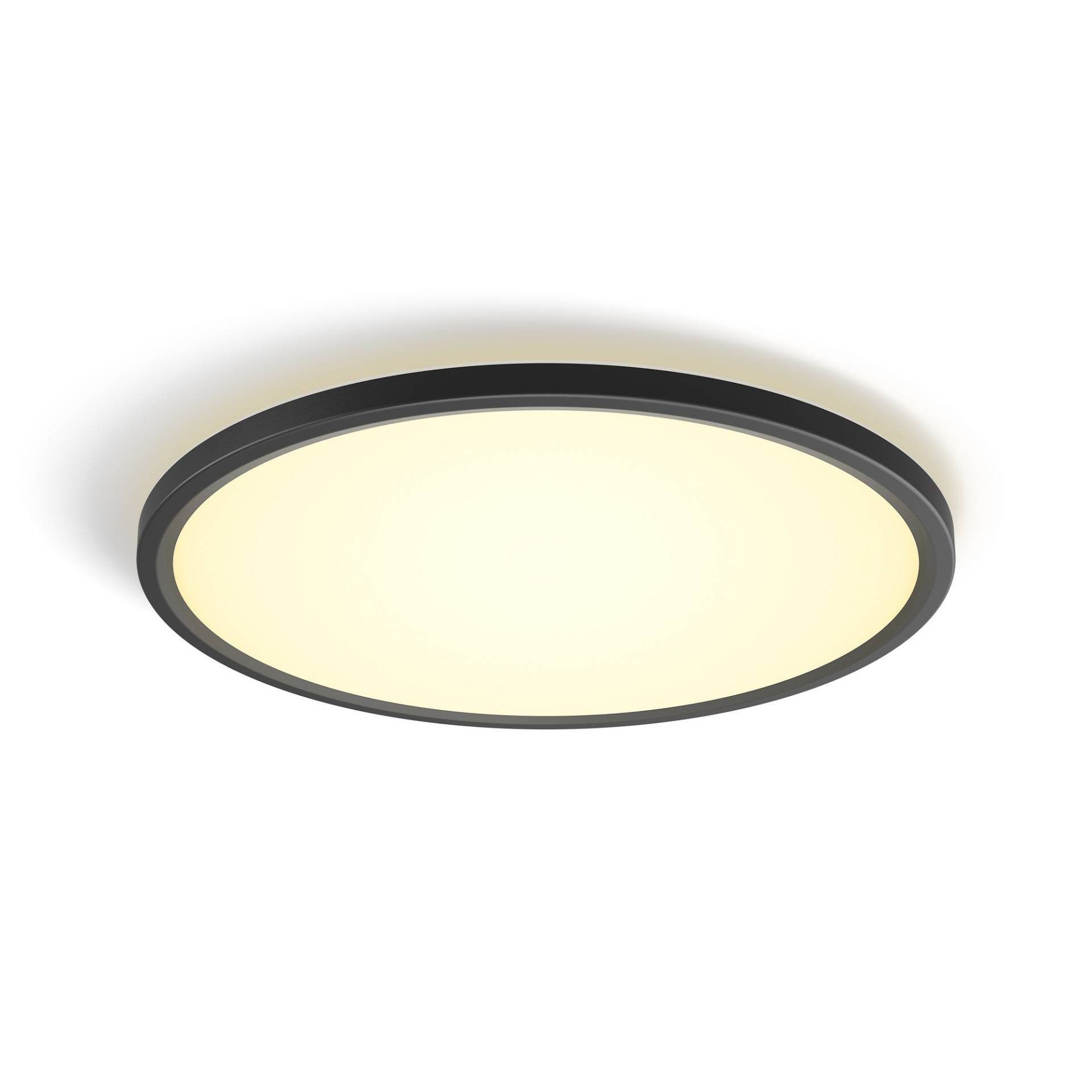 Philips Hue Panelleuchte 'Hue Tento' schwarz Ø 42,1 x 3,07 cm Philips Hue Panelleuchte 'Hue Tento' schwarz Ø 42,1 x 3,07 cm von Philips Hue