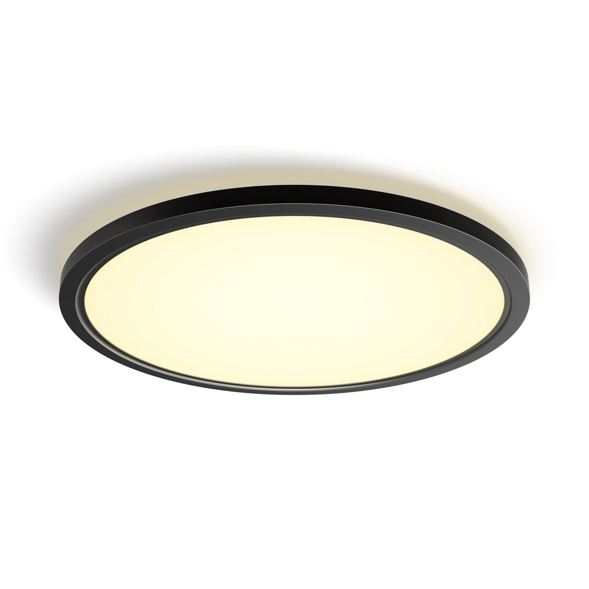 Philips Hue Panelleuchte 'Hue Tento' schwarz Ø 54,2 x 3,56 cm Philips Hue Panelleuchte 'Hue Tento' schwarz Ø 54,2 x 3,56 cm von Philips Hue