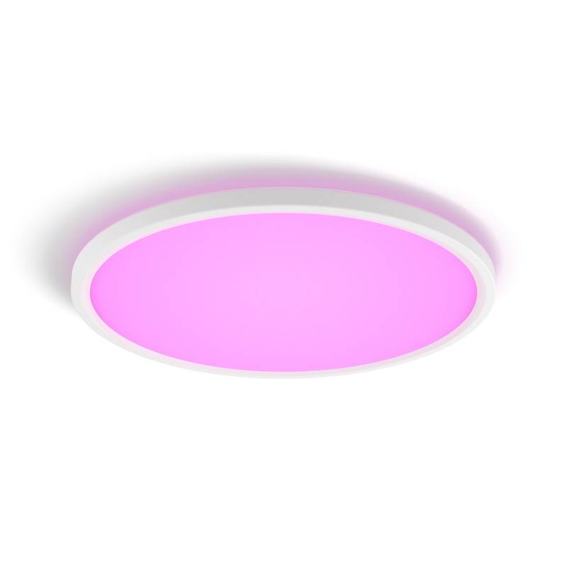 Philips Hue Panelleuchte 'Hue Tento' weiß Ø 42,1 x 3,07 cm von Philips Hue