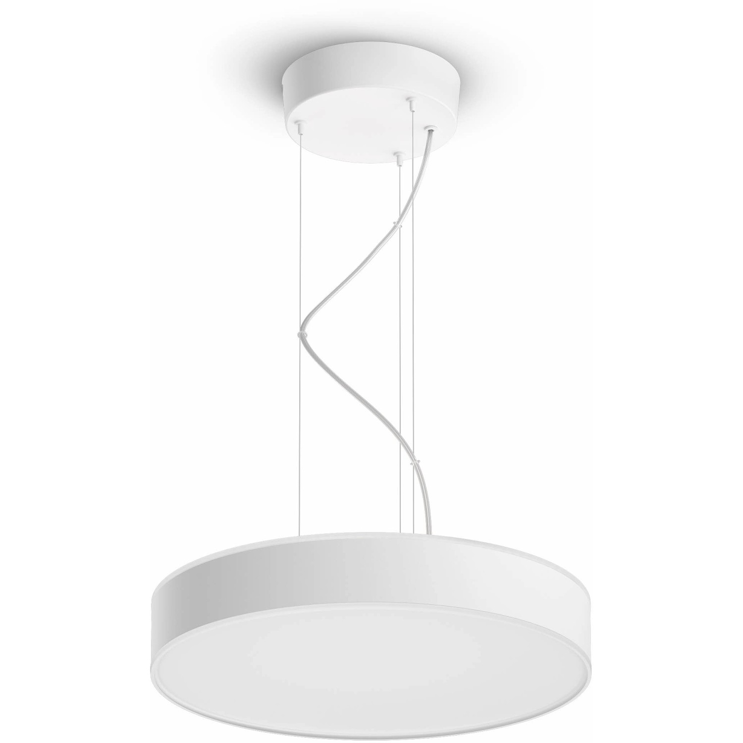 Philips Hue Pendelleuchte White Ambiance Enrave Weiß 4500 lm inkl. Dimmer von Philips Hue