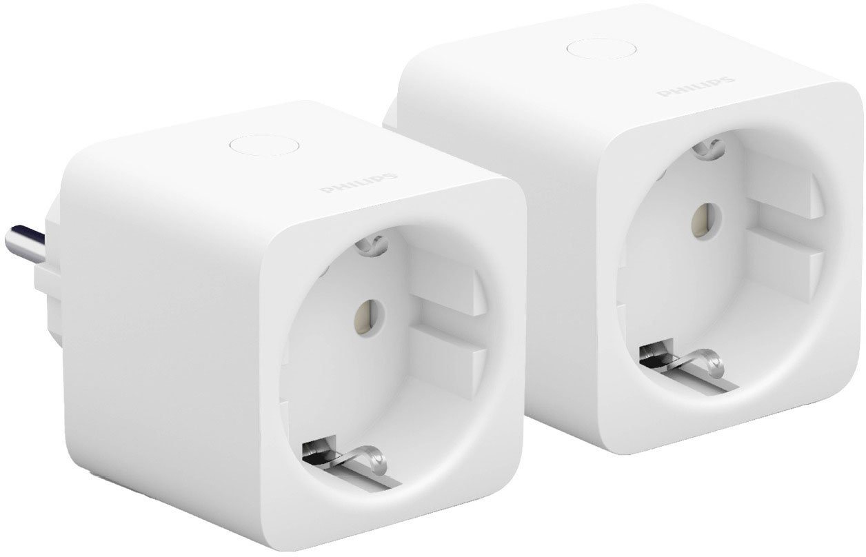 Philips Hue Schalter SmartPlug Steckdose Weiß 2er Set (Set, 2-St) von Philips Hue