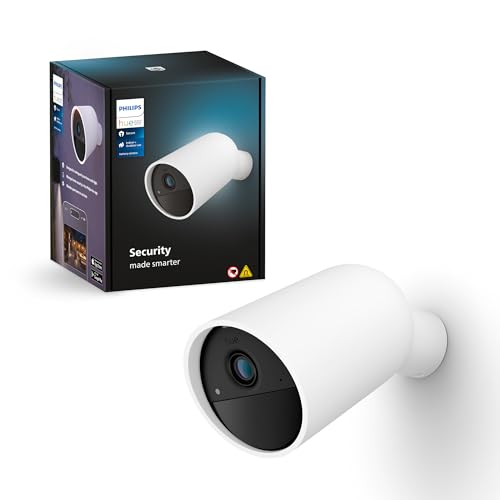 Philips Hue Secure kabellose Smart Home Überwachungskamera, weiß von Philips Hue