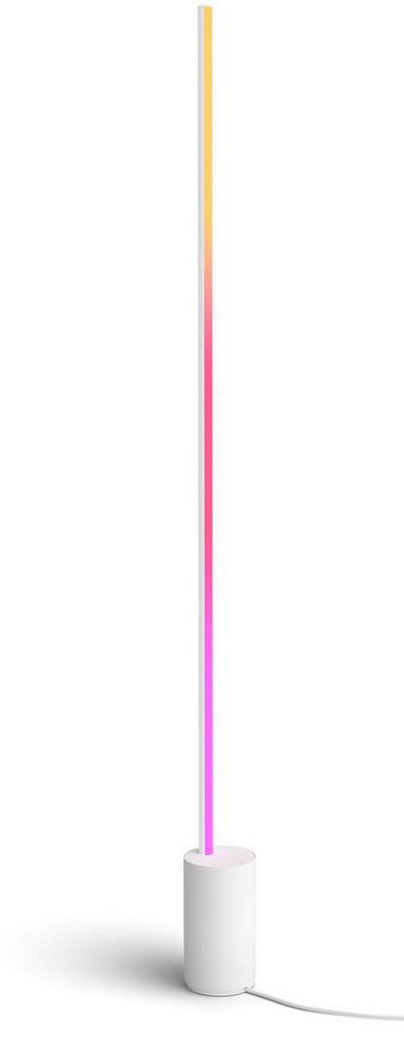 Philips Hue Smarte LED-Leuchte Gradient Signe Stehleuchte weiss, Abschaltautomatik, Bluetooth, CCT - über Fernbedienung, Dimmfunktion, Farbsteuerung, Farbwechsel, Leuchtdauer einstellbar, Memoryfunktion, Nachtlichtfunktion, RGB, Smart Home, Timerfunktion, dimmbar über Fernbedienung, erweiterbar, mehrere Helligkeitsstufen, LED wechselbar, RGB Philips Hue Smarte LED-Leuchte Gradient Signe Stehleuchte weiss, Abschaltautomatik, Bluetooth, CCT - über Fernbedienung, Dimmfunktion, Farbsteuerung, Farbwechsel, Leuchtdauer einstellbar, Memoryfunktion, Nachtlichtfunktion, RGB, Smart Home, Timerfunktion, dimmbar über Fernbedienung, erweiterbar, mehrere Helligkeitsstufen, LED wechselbar, RGB von Philips Hue