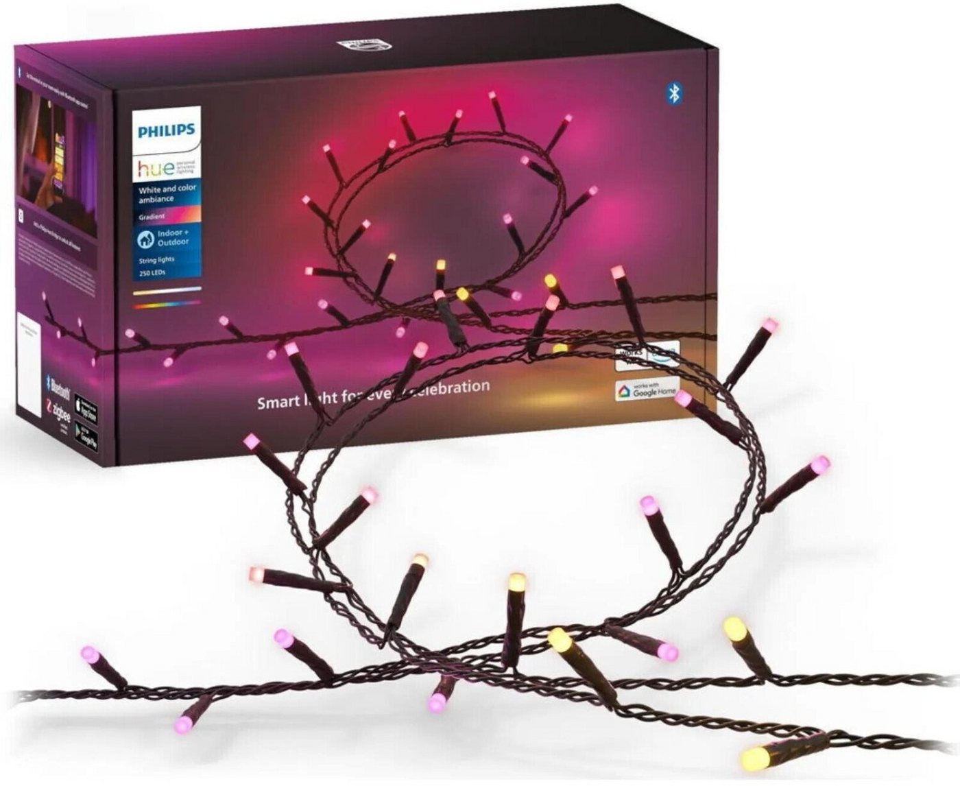 Philips Hue Smarte LED-Leuchte LED Lichterkette, LED fest integriert Philips Hue Smarte LED-Leuchte LED Lichterkette, LED fest integriert von Philips Hue