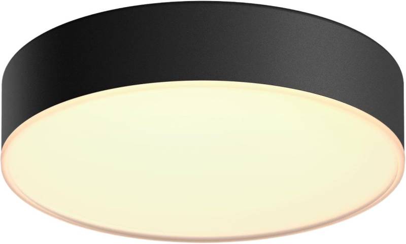 Philips Hue Smarte LED-Leuchte White Ambiance Enrave Deckenleuchte S schwarz, Abschaltautomatik, Bluetooth, CCT - über Fernbedienung, Dimmer, Dimmfunktion, Farbsteuerung, Fernbedienung, Infrarot inkl., Leuchtdauer einstellbar, Memoryfunktion, Nachtlichtfunktion, Smart Home, Timerfunktion, dimmbar über Fernbedienung, erweiterbar, mehrere Helligkeitsstufen, LED wechselbar, warmweiß - kaltweiß, inkl. Philips Hue Dimmschalter Philips Hue Smarte LED-Leuchte White Ambiance Enrave Deckenleuchte S schwarz, Abschaltautomatik, Bluetooth, CCT - über Fernbedienung, Dimmer, Dimmfunktion, Farbsteuerung, Fernbedienung, Infrarot inkl., Leuchtdauer einstellbar, Memoryfunktion, Nachtlichtfunktion, Smart Home, Timerfunktion, dimmbar über Fernbedienung, erweiterbar, mehrere Helligkeitsstufen, LED wechselbar, warmweiß - kaltweiß, inkl. Philips Hue Dimmschalter von Philips Hue