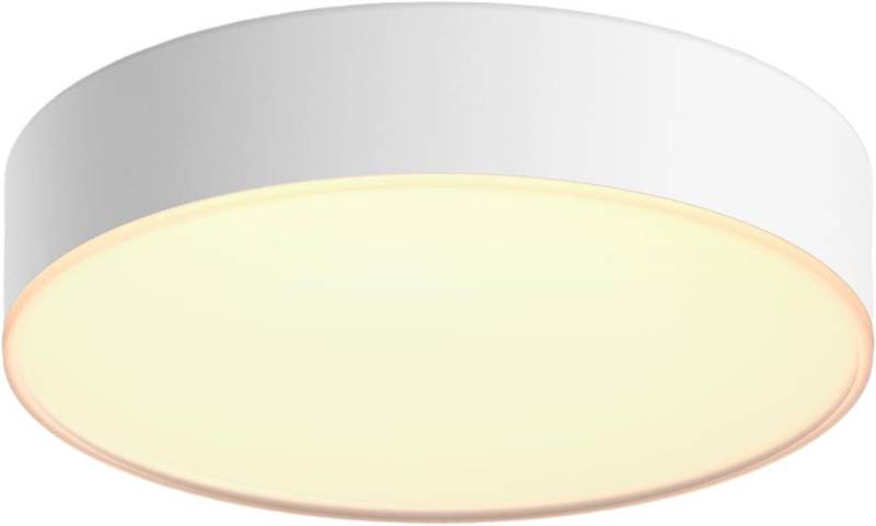 Philips Hue Smarte LED-Leuchte White Ambiance Enrave Deckenleuchte S weiß, Abschaltautomatik, Bluetooth, CCT - über Fernbedienung, Dimmer, Dimmfunktion, Farbsteuerung, Fernbedienung, Infrarot inkl., Leuchtdauer einstellbar, Memoryfunktion, Nachtlichtfunktion, Smart Home, Timerfunktion, dimmbar über Fernbedienung, erweiterbar, mehrere Helligkeitsstufen, LED wechselbar, warmweiß - kaltweiß, inkl. Philips Hue Dimmschalter Philips Hue Smarte LED-Leuchte White Ambiance Enrave Deckenleuchte S weiß, Abschaltautomatik, Bluetooth, CCT - über Fernbedienung, Dimmer, Dimmfunktion, Farbsteuerung, Fernbedienung, Infrarot inkl., Leuchtdauer einstellbar, Memoryfunktion, Nachtlichtfunktion, Smart Home, Timerfunktion, dimmbar über Fernbedienung, erweiterbar, mehrere Helligkeitsstufen, LED wechselbar, warmweiß - kaltweiß, inkl. Philips Hue Dimmschalter von Philips Hue