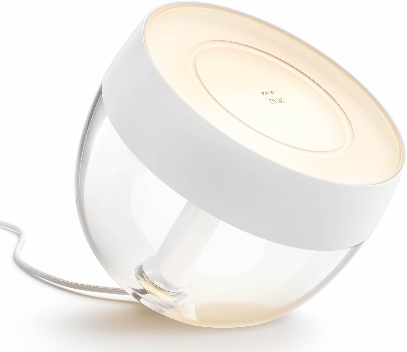 Philips Hue Smarte LED-Leuchte White & Color Ambiance Iris Tischleuchte weiß, Abschaltautomatik, Bluetooth, CCT - über Fernbedienung, Dimmfunktion, Farbsteuerung, Farbwechsel, Leuchtdauer einstellbar, Memoryfunktion, Nachtlichtfunktion, RGB, Smart Home, Timerfunktion, dimmbar über Fernbedienung, erweiterbar, mehrere Helligkeitsstufen, LED wechselbar, RGB Philips Hue Smarte LED-Leuchte White & Color Ambiance Iris Tischleuchte weiß, Abschaltautomatik, Bluetooth, CCT - über Fernbedienung, Dimmfunktion, Farbsteuerung, Farbwechsel, Leuchtdauer einstellbar, Memoryfunktion, Nachtlichtfunktion, RGB, Smart Home, Timerfunktion, dimmbar über Fernbedienung, erweiterbar, mehrere Helligkeitsstufen, LED wechselbar, RGB von Philips Hue