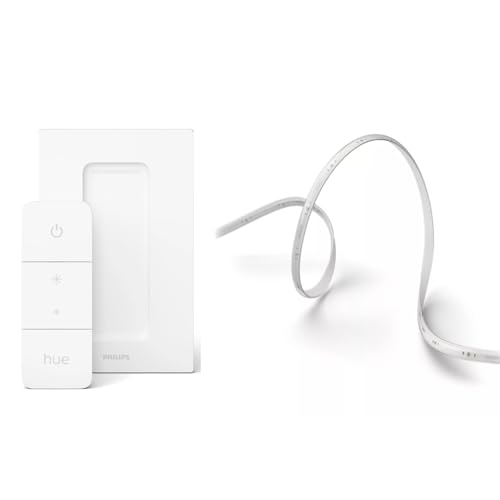 Philips Hue Solo Lightstrip 10m & Dimmschalter V2 – Intelligente RGBWW-Beleuchtung mit kabelloser Steuerung Philips Hue Solo Lightstrip 10m & Dimmschalter V2 – Intelligente RGBWW-Beleuchtung mit kabelloser Steuerung von Philips Hue