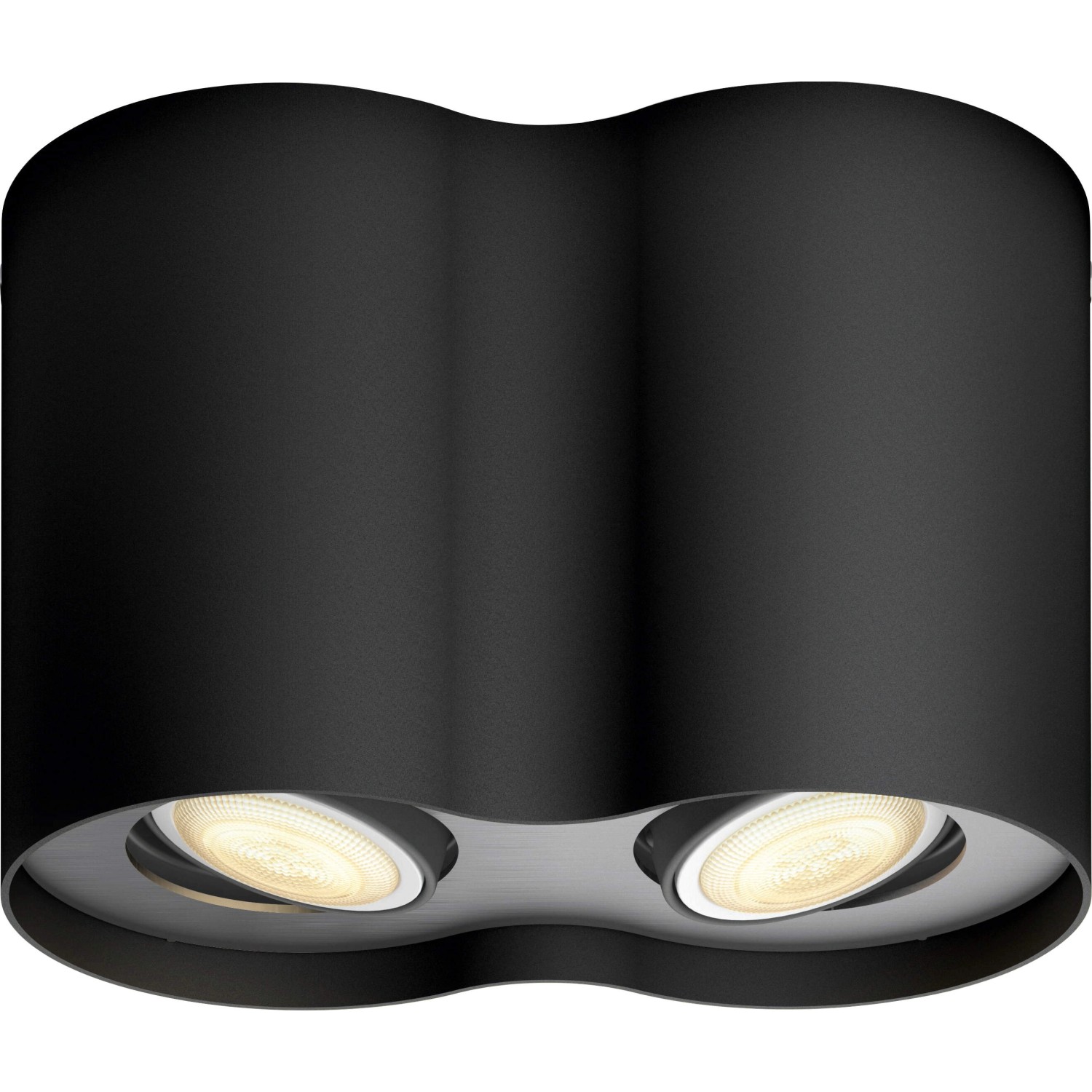 Philips Hue Spot 2-flg. White Ambiance Pillar Schwarz 2 x 250 lm inkl. Dimmer Philips Hue Spot 2-flg. White Ambiance Pillar Schwarz 2 x 250 lm inkl. Dimmer von Philips Hue