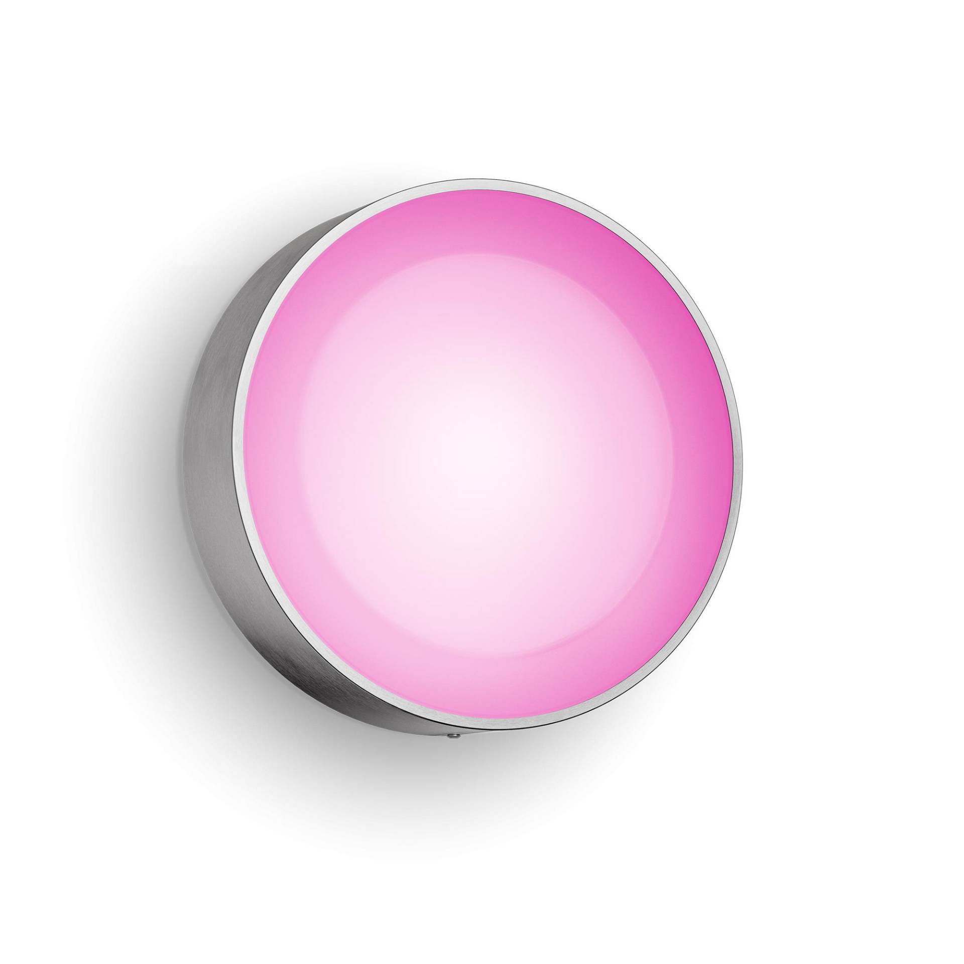 Philips Hue Wandleuchte 'Hue Daylo' silberfarben 22 x 22 cm Philips Hue Wandleuchte 'Hue Daylo' silberfarben 22 x 22 cm von Philips Hue