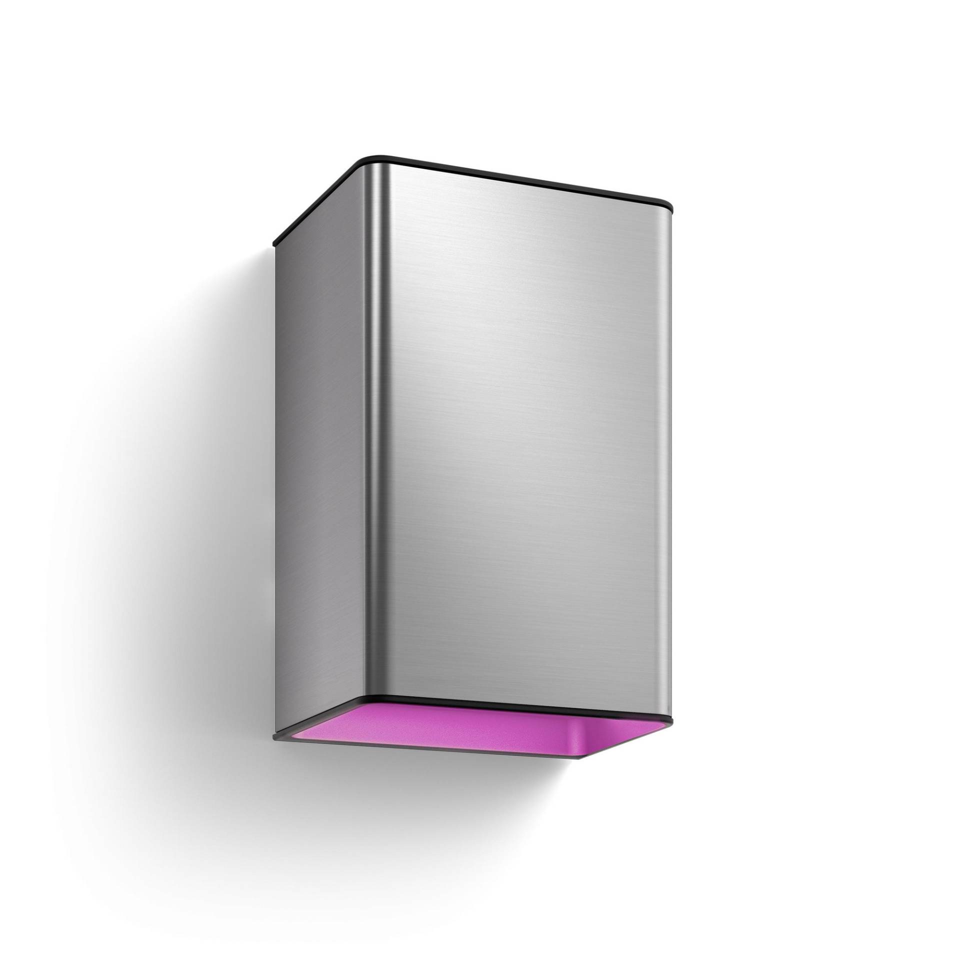 Philips Hue Wandleuchte 'Hue Resonate' silberfarben 12 x 18 cm Philips Hue Wandleuchte 'Hue Resonate' silberfarben 12 x 18 cm von Philips Hue