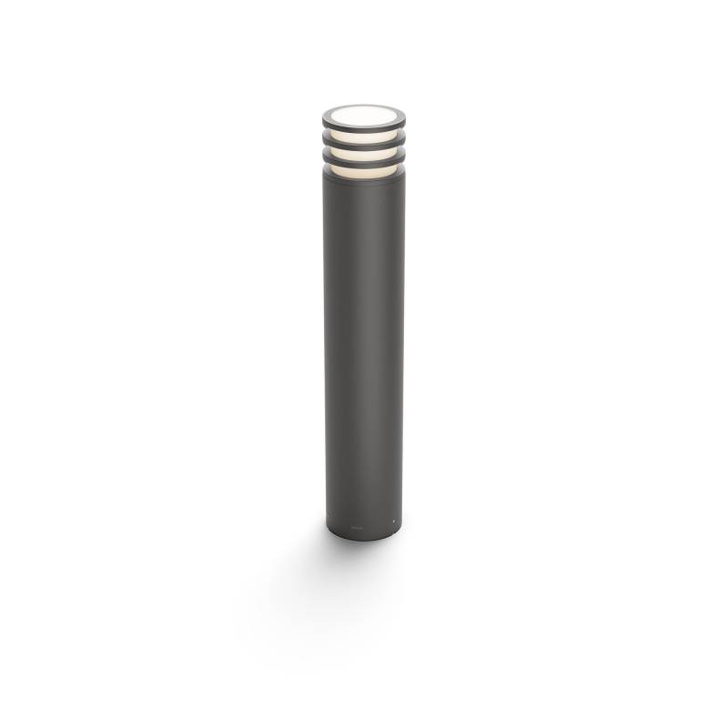 Philips Hue Wegeleuchte 'Hue Lucca' anthrazit 14,2 x 77 cm von Philips Hue