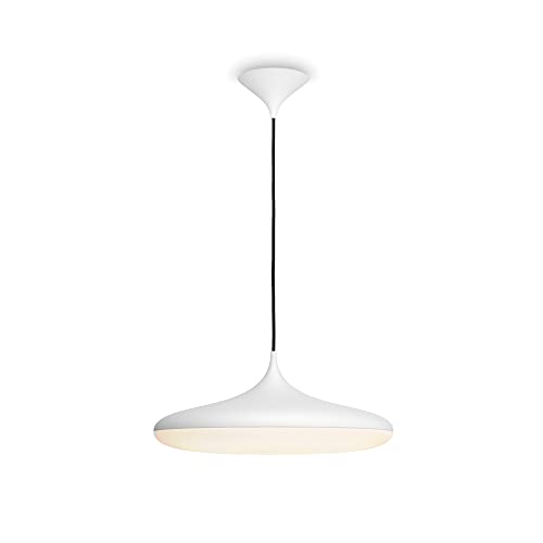 Philips Hue White Amb. LED-Pendelleuchte Cher inkl. Dimmschalter, weiß, dimmbar, alle Weißschattierungen, steuerbar via App, kompatibel mit Amazon Alexa (Echo, Echo Dot) von Philips Hue