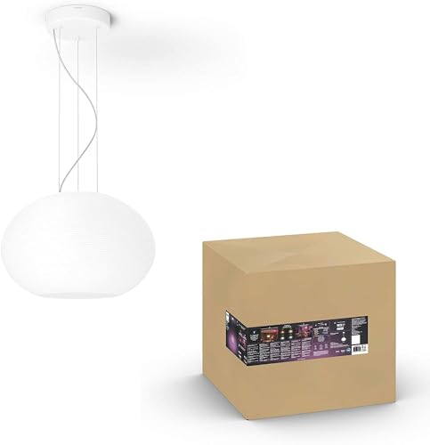 Philips Hue White & Col. Amb. LED Pendelleuchte Flourish, dimmbar, 16 Mio. Farben, steuerbar via App, kompatibel mit Amazon Alexa (Echo, Echo Dot) von Philips Hue