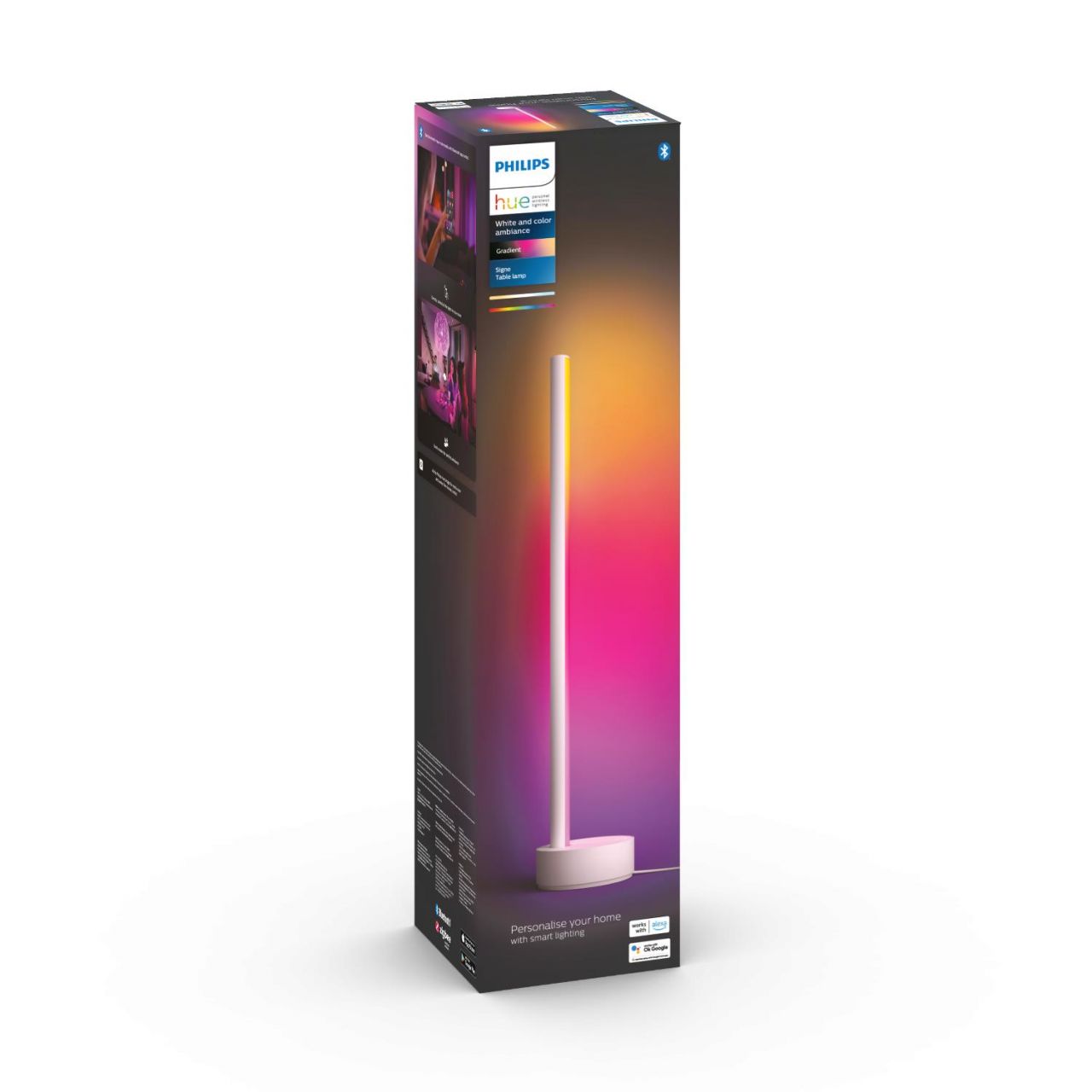 Philips Hue White & Color Ambiance LED Tischleuchte Gradient Signe dimmbar von Philips Hue