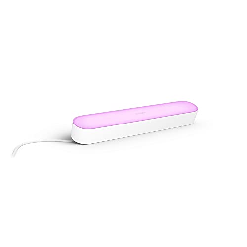 Philips Hue White and Color Ambiance Play Lightbar Erweiterung, weiß, bis zu 16 Millionen Farben, steuerbar via App, kompatibel mit Amazon Alexa von Philips Hue