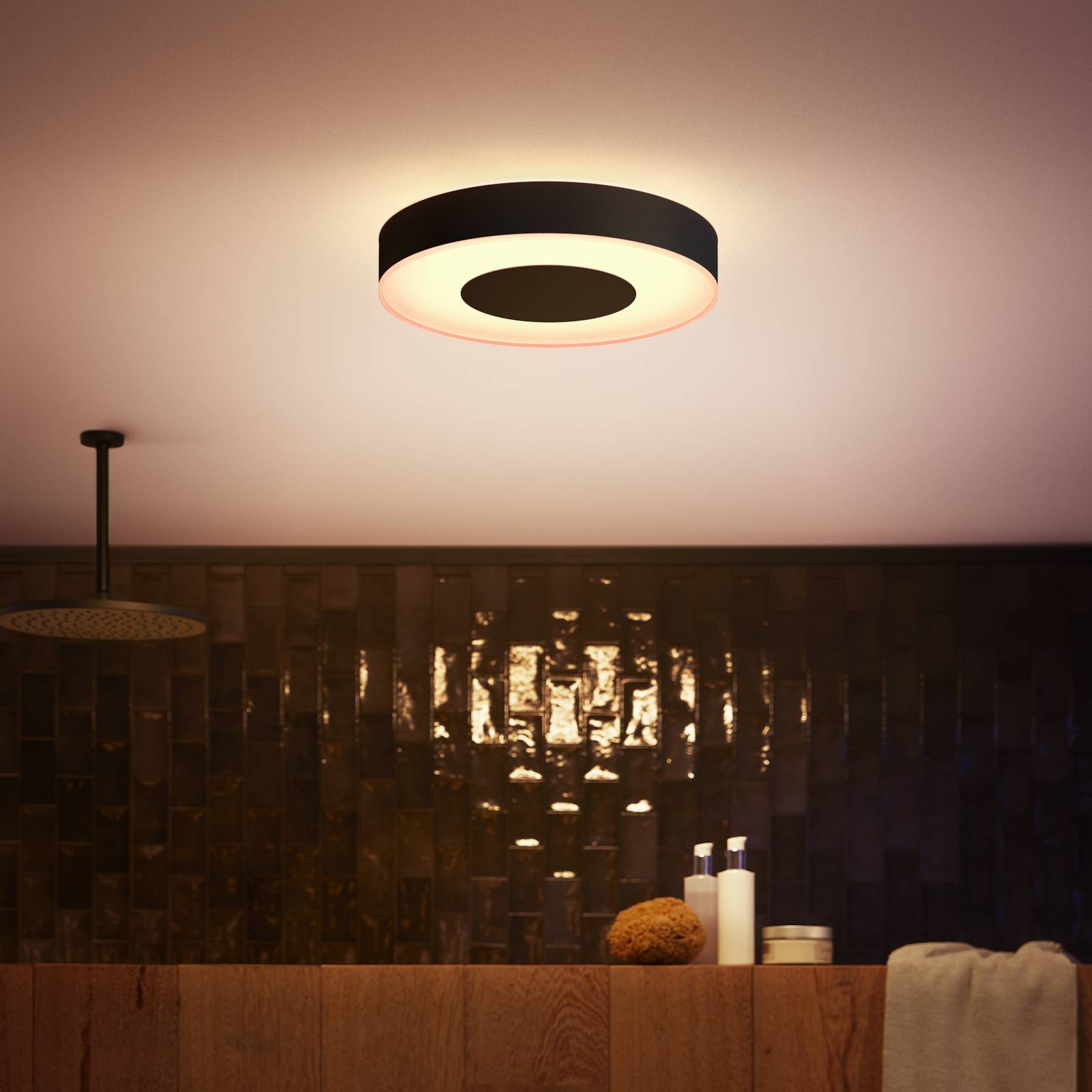 Philips Hue Xamento LED-Deckenlampe 38cm schwarz von Philips Hue