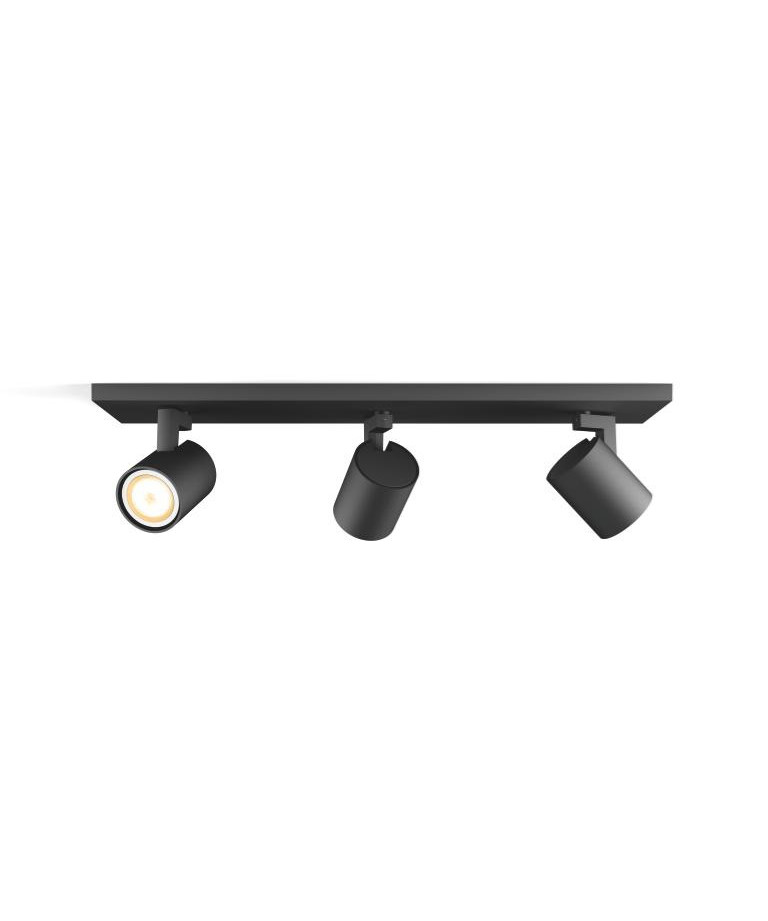 Philips Hue - Runner Bar/Tube 3x5,5 White Amb. Black von Philips Hue