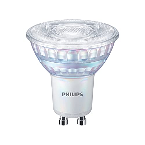 Philips Strahler, CorePro LED-Spot, 4 W (50 W), dimmbar, GU10, 2700 K, Warmweiß, 345 Lumen, 15000 Stunden, 36 Grad Abstrahlwinkel, 929001218832, 10 Stück von Philips LED Lamps