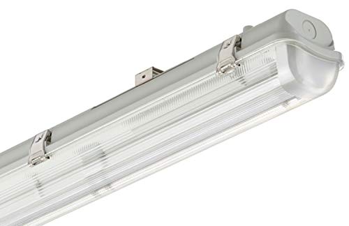 Philips Feuchtraumwannenleuchte 1500mm ohne VG für 1x LED Tube 230 Volt, Schwarz von Philips Lighting