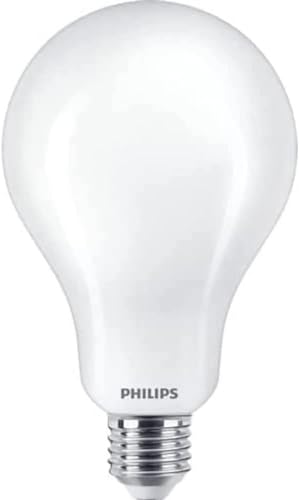 Philips LED Classic E27 Lampe,200 W, A95, Tropfenform, matt, warmweiß, 1 Stück (1er Pack) von Philips Lighting