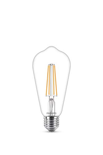 Philips LED Classic E27 Lampe, 40 W, klar, warmweiß, 2er Pack von Philips Lighting
