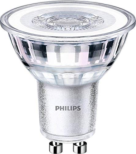 Philips LED Classic GU10 Lampe, 35 W, Reflektor, silber, kaltweiß, Nicht Dimmbar von Philips Lighting