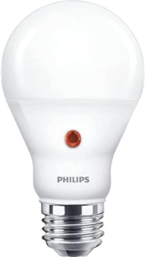 Philips LED E27 Lampe mit Tageslichtsensor, 60W, Tropfenform, matt, warmweiß, Lichtsensor von Philips Lighting