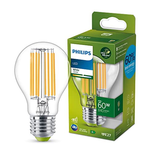 Philips LED Lampe, Glas, Warmweiß, 1 Stück (1er Pack) von Philips Lighting