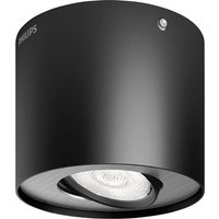 Philips Lighting Phase Aufbauleuchte LED LED fest eingebaut 4.5W Warmweiß Schwarz von Philips Lighting