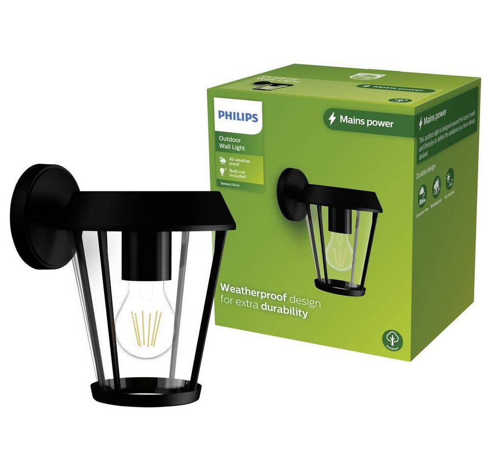 Philips Lighting Außen-Deckenleuchte Philips Outdoor Wandleuchte, max. 25W, exkl. Philips Lighting Außen-Deckenleuchte Philips Outdoor Wandleuchte, max. 25W, exkl. von Philips Lighting