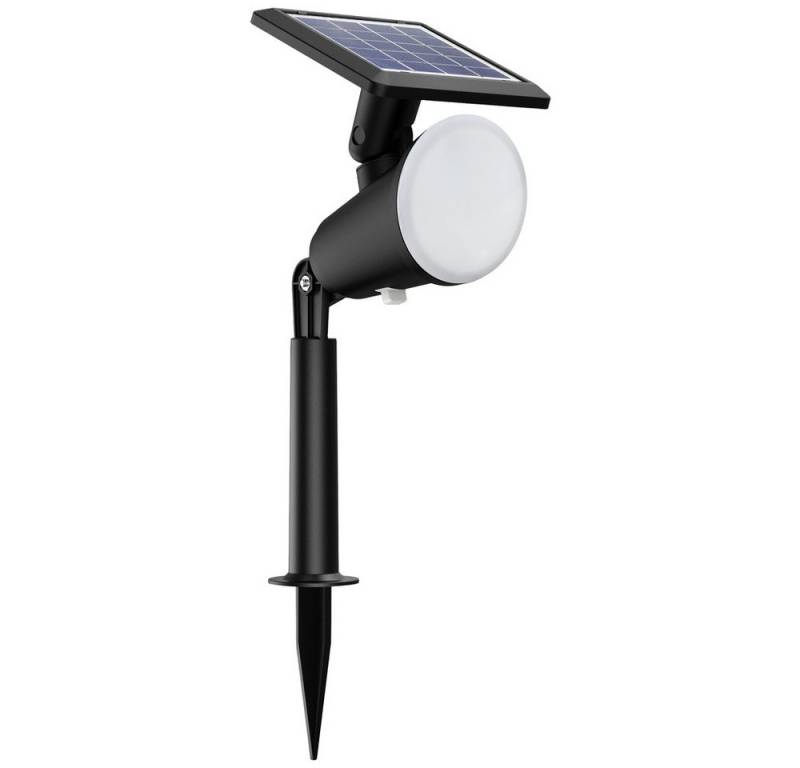Philips Lighting Gartenleuchte Philips LED 8720169269132 Jivix Solar-Gartenstrahler LED Schwarz von Philips Lighting