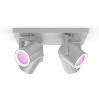 Philips Lighting Hue Deckenstrahler 50624/48/P7 Argenta GU10 28W RGBW von Philips Lighting