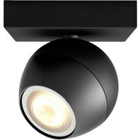 Philips Lighting Hue LED Decken- und Wandleuchte 5047130P6 Buckram GU10 5W Warmweiß, Neutralweiß, von Philips Lighting